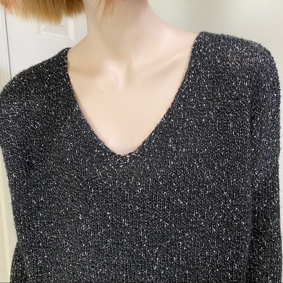 Michael Stars Wool Blend Back Zip Sweater M - Picture 3 of 12